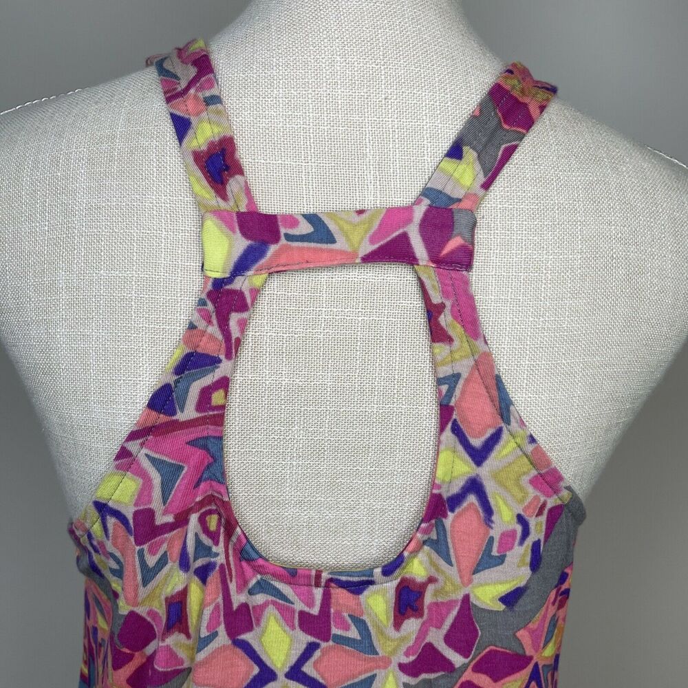 CAbi Harmony Racerback Southwest Geo Print Sleeveless Tank Top Pink Womens Small - Picture 6 of 12